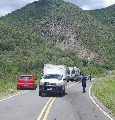 TRAGEDIA EN SAUCE PUNCO: MUERE MOTOCICLISTA EN CHOQUE CON AUTO