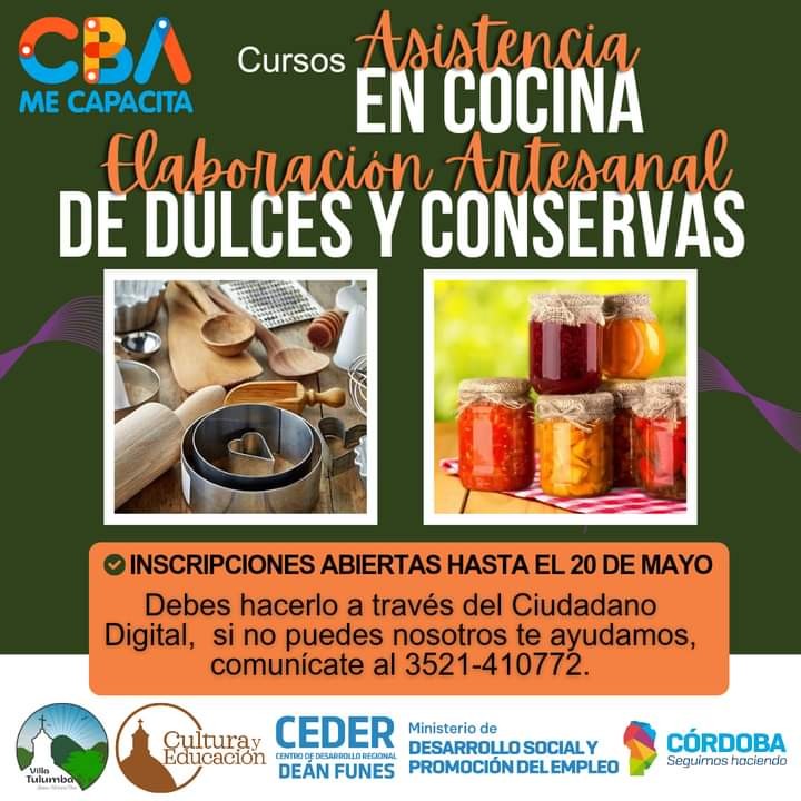 CURSOS PRESENCIALES EN VILLA TULUMBA 