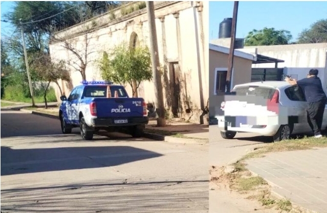MOTOCICLISTA RESULTÓ HERIDO TRAS UN ACCIDENTE EN RÍO SECO
