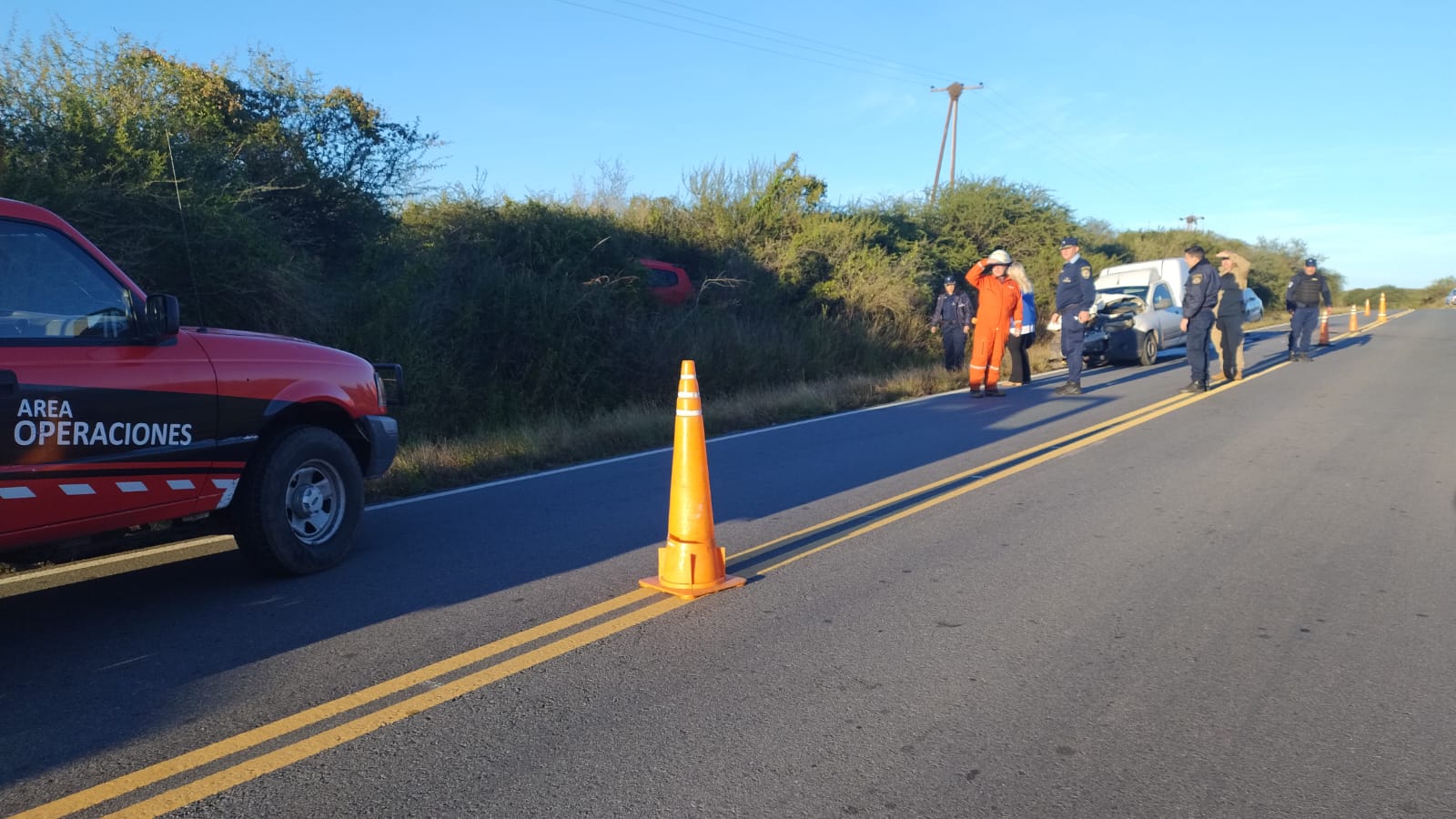 ACCIDENTE DE TRÁNSITO CON LESIONADOS EN RUTA PROVINCIAL N° 16