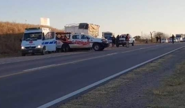 ACCIDENTE  EN RUTA NACIONAL Nº 9