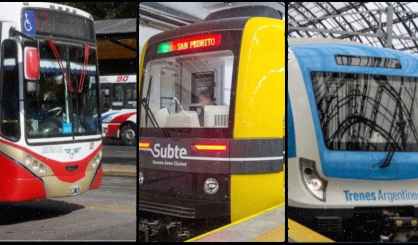 PARO DE COLECTIVOS, TRENES Y SUBTES: COMO FUNCIONARÁN 