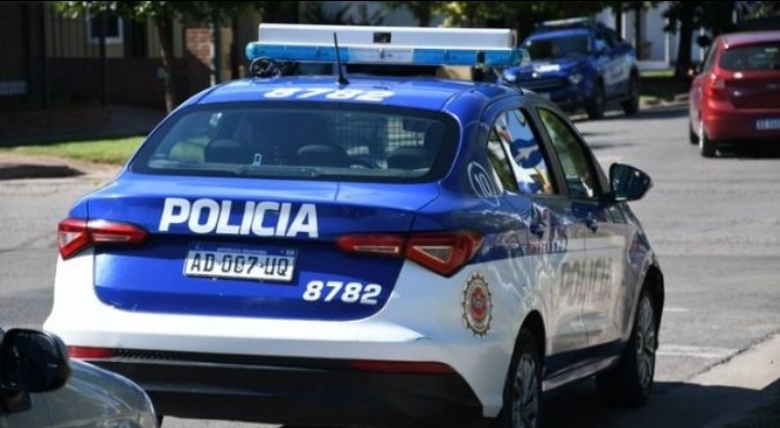 DEÁN FUNES CHOQUE ENTRE UN AUTO Y UNA MOTOCICLETA 