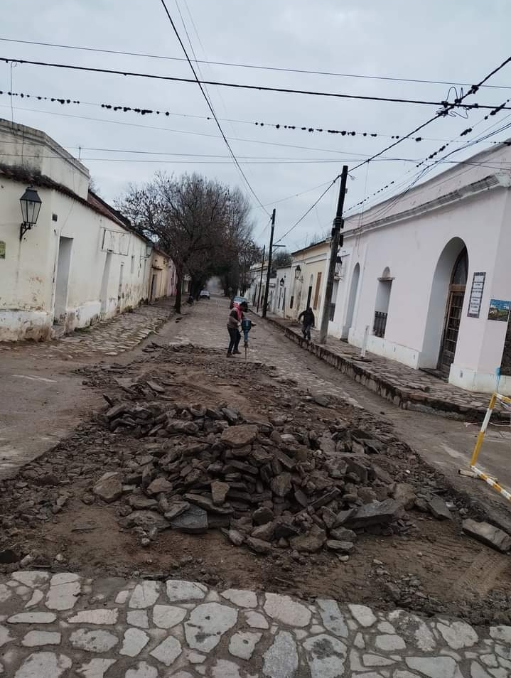 VILLA TULUMBA: PUESTA EN VALOR DE CALLE PRINCIPAL 