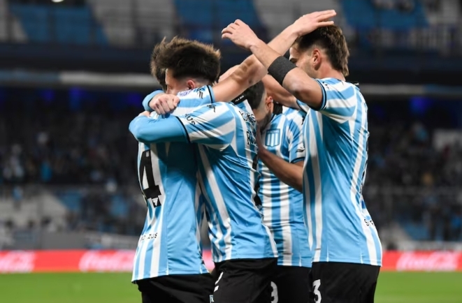 RACING CLUB LE GANO 2 A 1 A BOCA JUNIORS