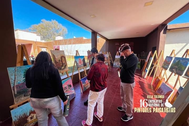 VILLA TULUMBA: SE REALIZÓ EL ENCUENTRO DE PINTORES